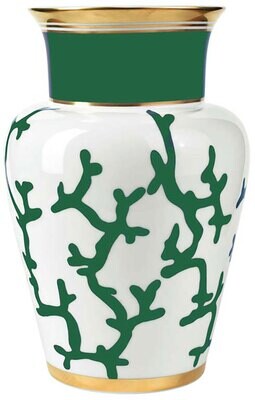 Raynaud Limoges Cristobal Emerald Vase 10.2 Inch GBx 0883-34-609026, MPN: 0883-34-609026, 790955163…