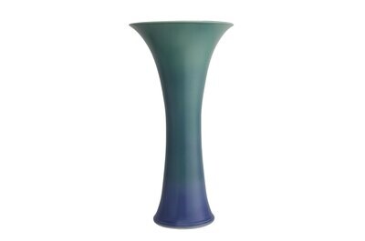 Mottahedeh Calalily Verdigris &amp; Blue Vase R1502VB, MPN: R1502VB,