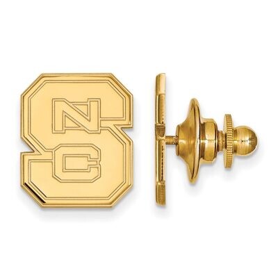 North Carolina State University Lapel Pin 14k Yellow Gold 4Y011NCS, MPN: 4Y011NCS, 886774871080