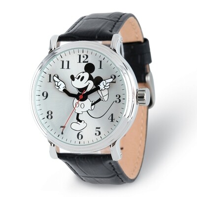 Disney Adult Size Black Strap Mickey Mouse with Moving Arms Watch  XWA5756, MPN: XWA5756, 843231082…