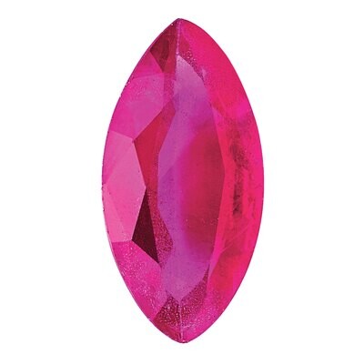 Ruby 5X2.5mm Marquise C Quality Gemstone RU-05025-MQF-C, MPN: RU-05025-MQF-C,