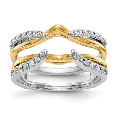 Diamond Guard 14k Two-tone Gold RM3098B-025-YWAA, MPN: RM3098B-025-YWAA, 883957857978