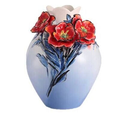 Franz Porcelain Springpromise Camellia Mid Size Vase FZ03020, MPN: FZ03020,