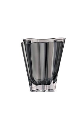Rosenthal Flux Gray Crystal Vase 5 1/2 Inch, MPN: 69160-321571-47014, 790955368309