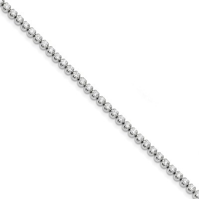 7 Inch Diamond Tennis Bracelet 14k white Gold X10005WAAA, MPN: X10005WAAA, 883957045658