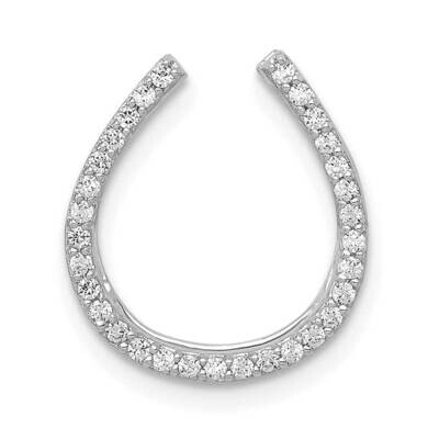 1/6Ct. Diamond Horseshoe Slide Chain Slide 14k White Gold PM5147-016-WA, MPN: PM5147-016-WA, 883957…