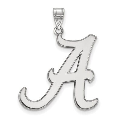 University of Alabama x-Large Pendant 14k White Gold 4W005UAL, MPN: 4W005UAL, 886774832487