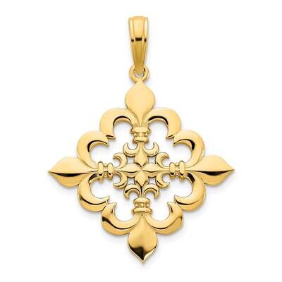 Fancy Pendant 14k Gold D5068, MPN: D5068, 196904068700