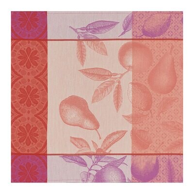 Le Jacquard Francais Arriere-Pays Pink Napkin 23 x 23 Inch 27397 Set of 4, MPN: 27397, 3660269273972