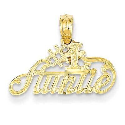 #1 Auntie Pendant 14k Gold C3007, MPN: C3007, 637218028795