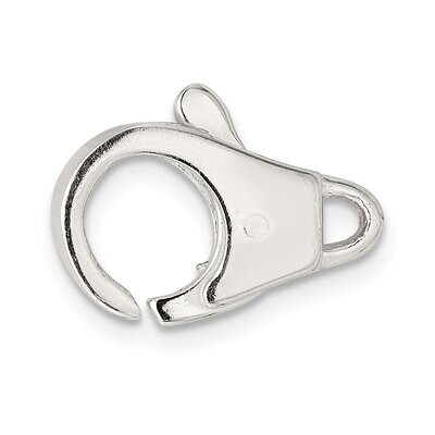 12.9 x 10.6mm Fancy Lobster Clasp Sterling Silver SS3407, MPN: SS3407,