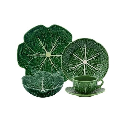 Bordallo Pinheiro Cabbage 20 Pieces Set Green 65026855, MPN: 65026855, 5600413617267
