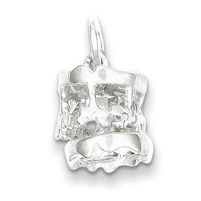Carousel Charm Sterling Silver QC1478, MPN: QC1478, 883957905235