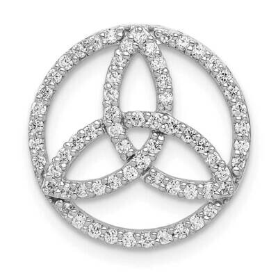 Celtic Circle Chain Slide 14k White Gold Diamond PM4057-033-WA, MPN: PM4057-033-WA, 883957296081
