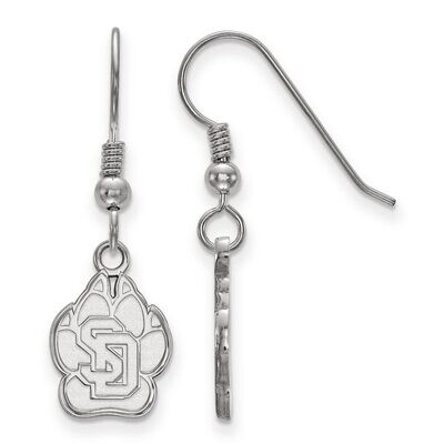 University of South Dakota Small Dangle Earring Wire Sterling Silver SS003USD, MPN: SS003USD, 88677…