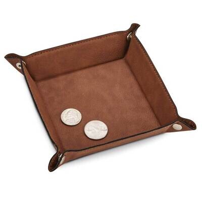 Caramel Leatherette Snap Valet Tray GM21851, MPN: GM21851, 47105027648