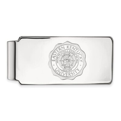 Eastern Kentucky University Money Clip Crest Sterling Silver SS019EKU, MPN: SS019EKU, 886774682358