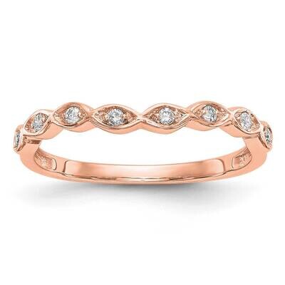 Diamond Band 14k Rose Gold RM3229B-008-RAA, MPN: RM3229B-008-RAA,
