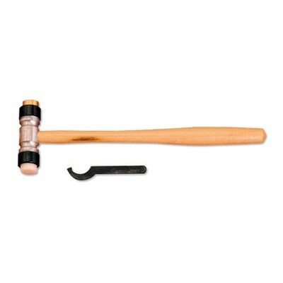 2 1/2 Oz Brass &amp; Nylon Mallet JT3100, MPN: JT3100,