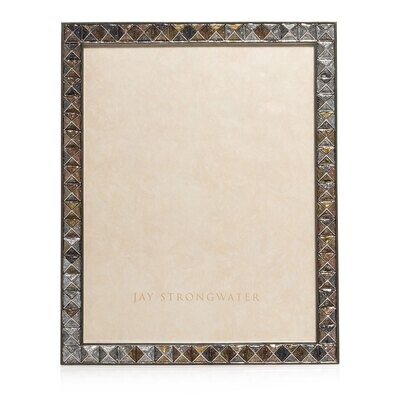 Jay Strongwater Pyramid 8 X 10 Inch Picture Frame SPF5878-634, MPN: SPF5878-634,