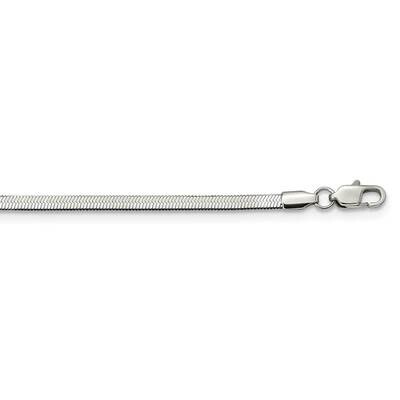 3.3mm 20 Inch Herringbone Chain Stainless Steel Polished SRN2871-20, MPN: SRN2871, 191101868856