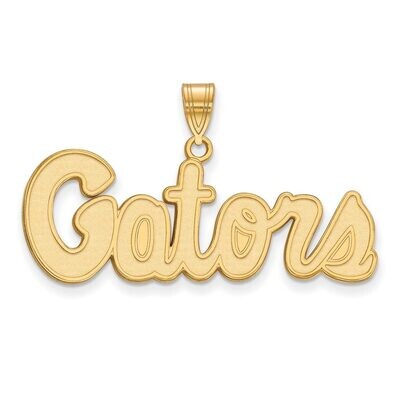 University of Florida Medium Pendant 14k Yellow Gold 4Y045UFL, MPN: 4Y045UFL, 886774882512