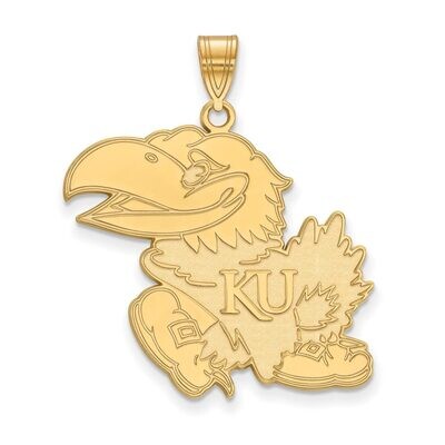 University of Kansas x-Large Pendant 10k Yellow Gold 1Y005UKS, MPN: 1Y005UKS, 886774803005