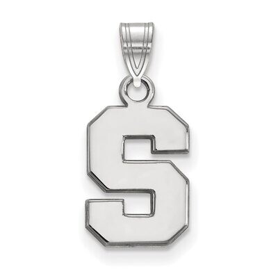 Michigan State University Small Pendant 14k White Gold 4W002MIS, MPN: 4W002MIS, 886774826837