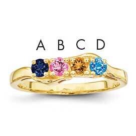 Family Jewelry Ring Mounting 14k Gold XMR86/4-7, MPN: XMR86_4--6, 883957968704