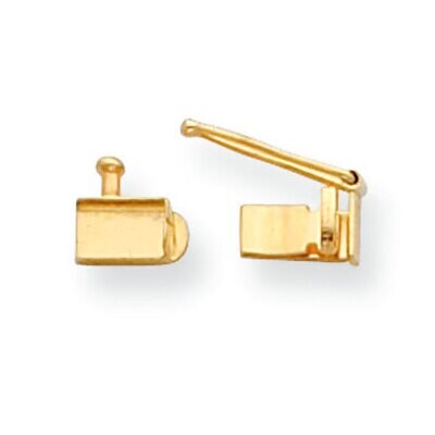 Replacement Tongue for Push Box Clasp 14k Yellow Gold YG1852X, MPN: YG1852X,