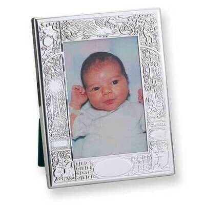 4X6 Birth Record Photo Picture Frame Pewter GP8910, MPN: GP8910, 781642003726