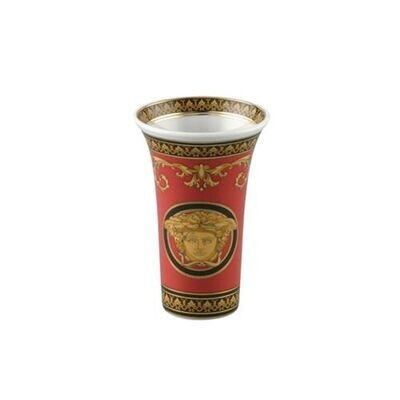 Versace Medusa Red Vase Porcelain 4 inch, MPN: 14091-102721-26010, 790955007932