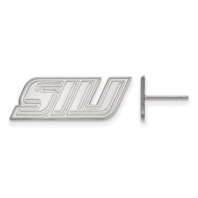 Southern Illinois University x-Small Post Earring 10k White Gold 1W007SIU, MPN: 1W007SIU, 886774775…