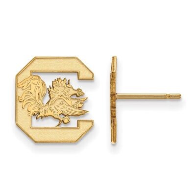 University of South Carolina Small Post Earring 10k Yellow Gold 1Y009USO, MPN: 1Y009USO, 8867748073…