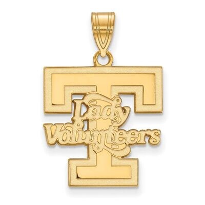 University of Tennessee Large Pendant 14k Yellow Gold 4Y046UTN, MPN: 4Y046UTN, 886774883045