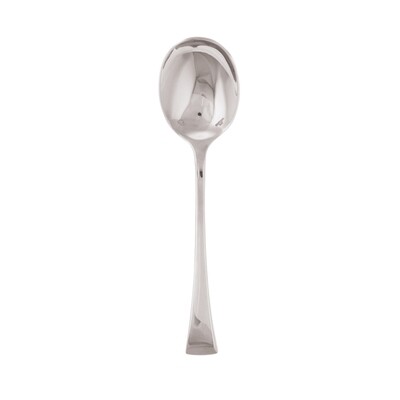 Sambonet triennale bouillon spoon 6 7/8 inch - silverplated on 18/10 stainless steel, MPN: 52705-02…