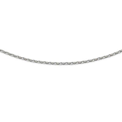 Fancy Link 18 Inch Chain Stainless Steel Polished SRN2711 by Chisel, MPN: SRN2711, 191101018596