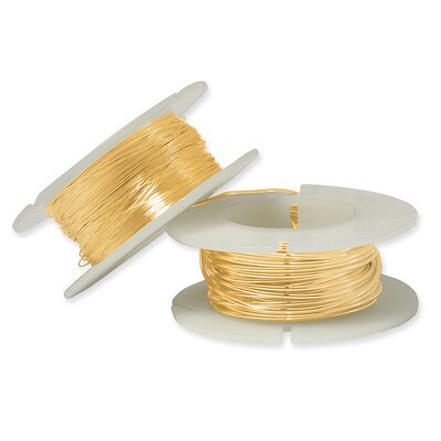 28 Gauge .33 mm. Thick 57Ft Wire Gold-filled Dead-soft 1/2oz CRD849/28, MPN: CRD849/28, 790524956012