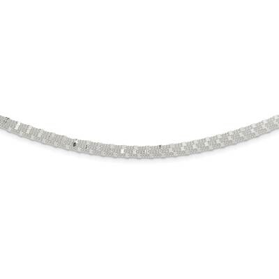 3-Strand Necklace 18 Inch Sterling Silver Polished QG5979-18, MPN: QG5979-18, 191101782077