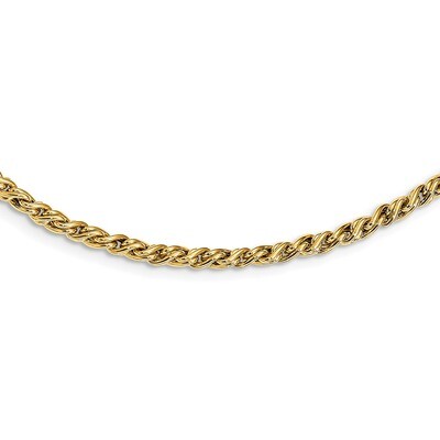 Leslie&#39;s Rope Necklace 14k Polished Gold HB-LF1295-17.75, MPN: LF1295-17.75, 191101739217