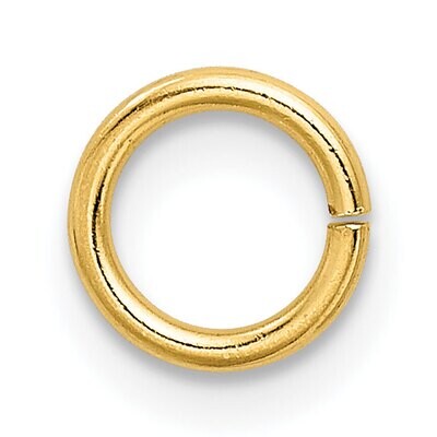 18 Gauge 7.0mm Round Jump Ring Setting 14k Yellow Gold YG2846, MPN: YG2846,