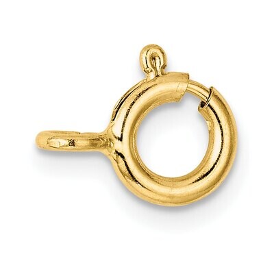 Heavy Weight Spring Ring Clasp 14k Yellow Gold YG1711, MPN: YG1711,