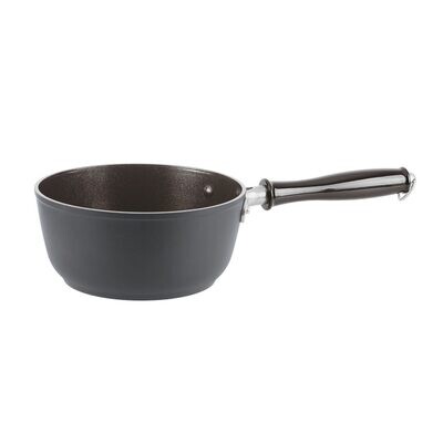 Sambonet Quarzo Nero Nonstick Sauce Pan 1 Handle Grey 7 Inch 61 Oz. 1.9 Qts 51006-18, MPN: 51006-18…