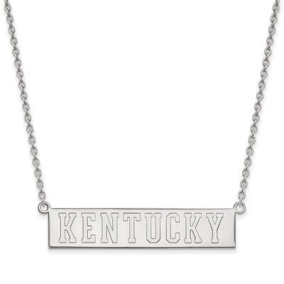 University of Kentucky Large Pendant with Chain Necklace 10k White Gold 1W073UK-18, MPN: 1W073UK-18…