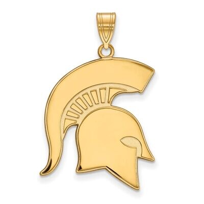 Michigan State University x-Large Pendant 14k Yellow Gold 4Y047MIS, MPN: 4Y047MIS, 886774883182