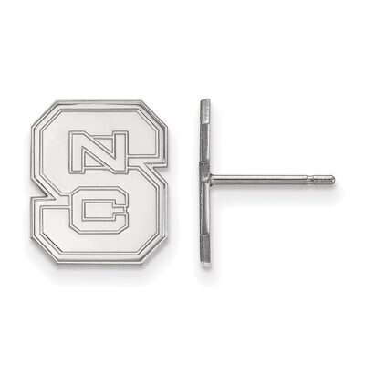 North Carolina State University Small Post Earring Sterling Silver SS009NCS, MPN: SS009NCS, 8867746…