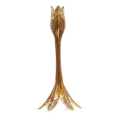 Jay Strongwater Tulip Medium Candle Stick Holder SDH2535-248, MPN: SDH2535-248, 848510024099