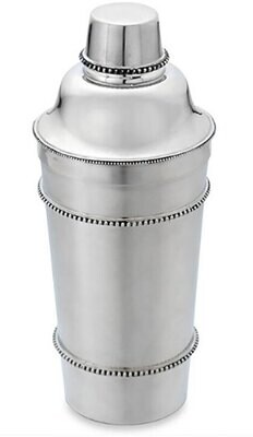 Reed and Barton Banded Bead Cocktail Shaker, MPN: 7517, 735092231260