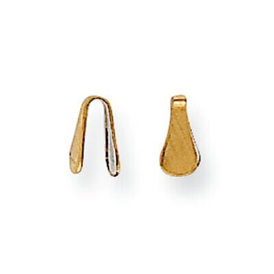 7.2 x 3.2mm Flat Solder Flush Endcap Gold Filled GF3643, MPN: GF3643,