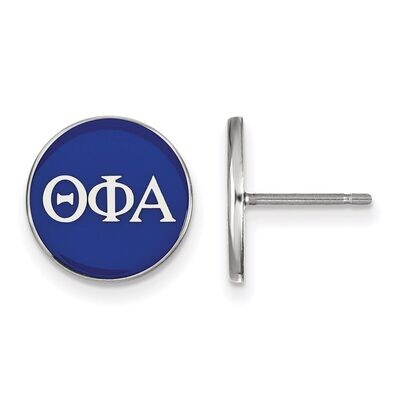 Theta Phi Alpha Enameled Post Earrings Sterling Silver SS031TPA, MPN: SS031TPA, 886774606224